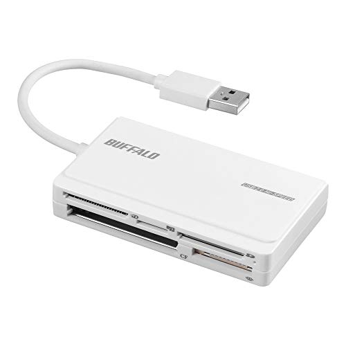 iBUFFALO SDXC対応カードリーダー/ライター シルバー Silver 銀 2倍速 USB2.0バスパワーモデル BSCRD03U2SV Amazon | iBUFFALO SDXC対応カードリーダー/ライター シルバー